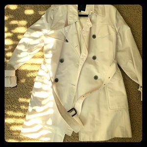 White Martin+ Ossa Trench Coat